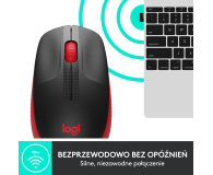 LOGITECH M190 Red - 591051 - zdjęcie 8